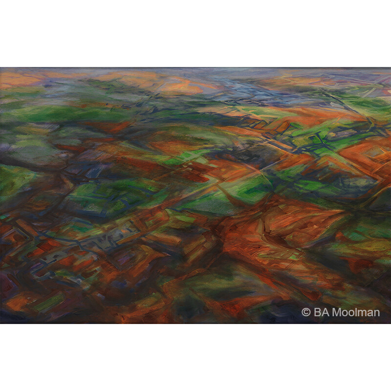 <b> Filtered </b> Filtered, a BA Moolman Painting.