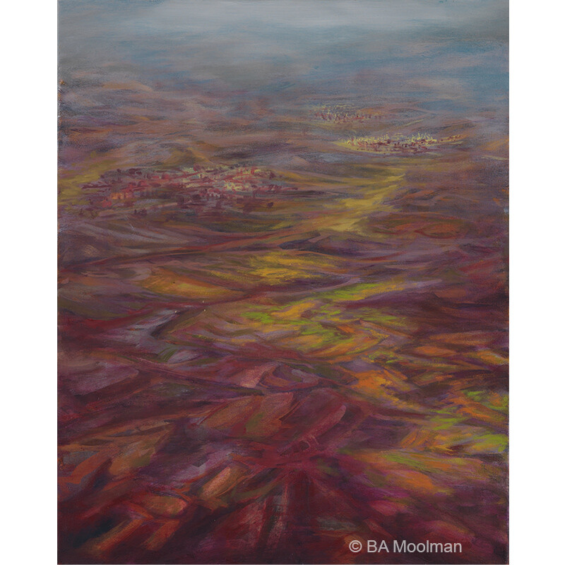 <b> Morning </b> Morning, a BA Moolman Painting.