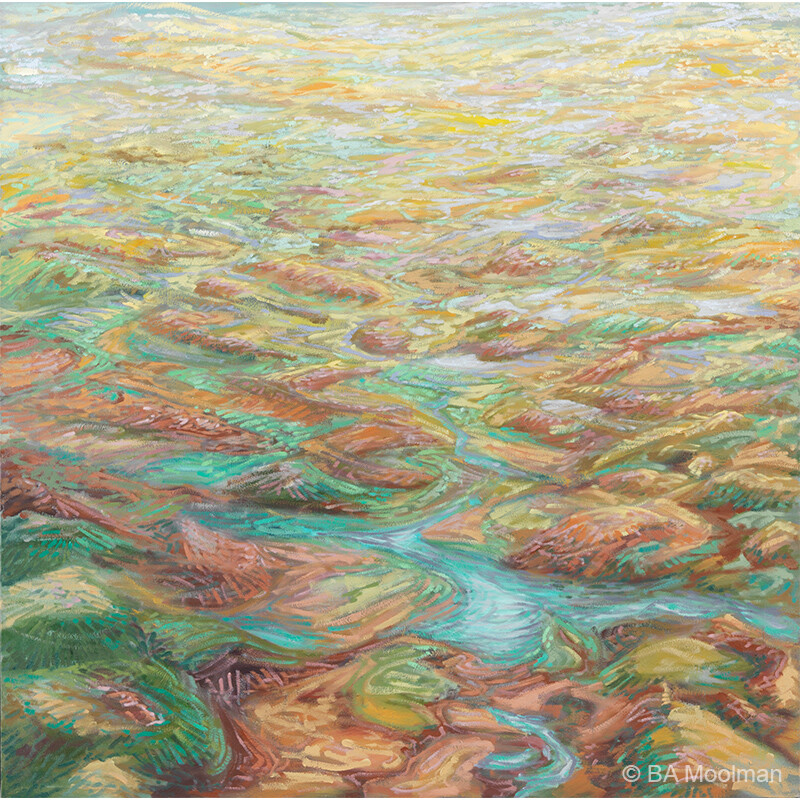 <b> Shimmer </b> Shimmer, a BA Moolman Painting.