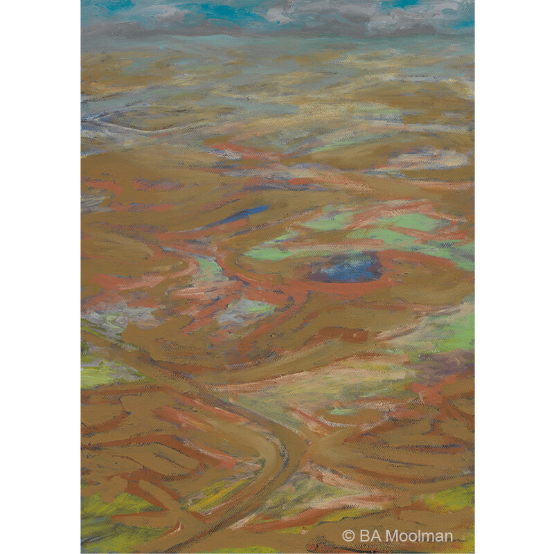 <b> Still </b> Still, a BA Moolman Painting.