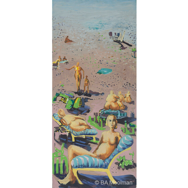 <b> Roll in summer</b> Roll in summer, a BA Moolman Painting.