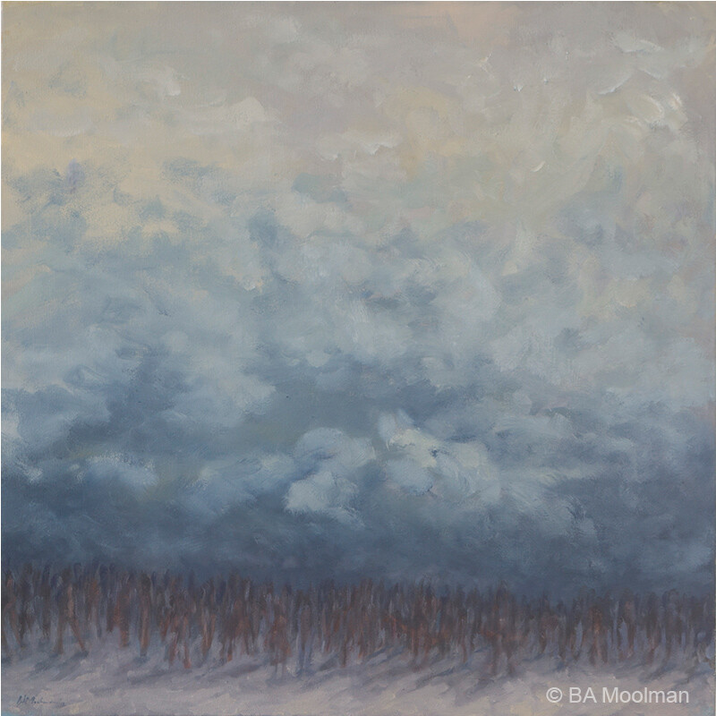 <b> Anticipating Rain</b> Anticipating Rain, a BA Moolman Painting.