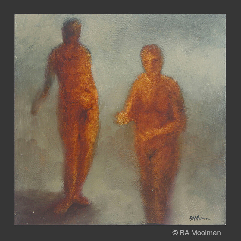 <b> Human Gestures No. 02</b> Human Gestures No. 02, a BA Moolman Painting.