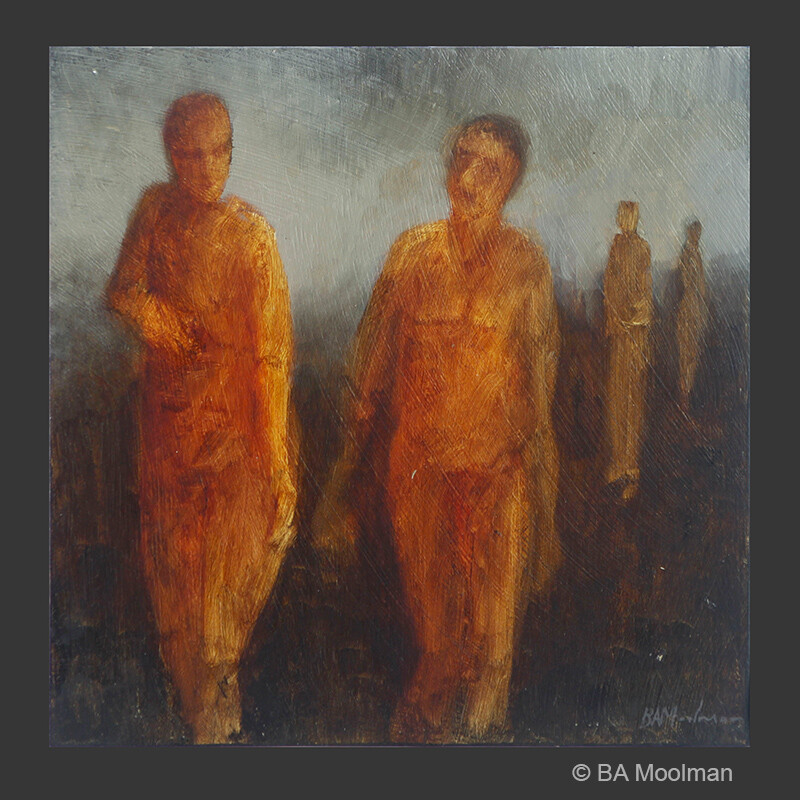 <b> Human Gestures No. 04</b> Human Gestures No. 04, a BA Moolman Painting.