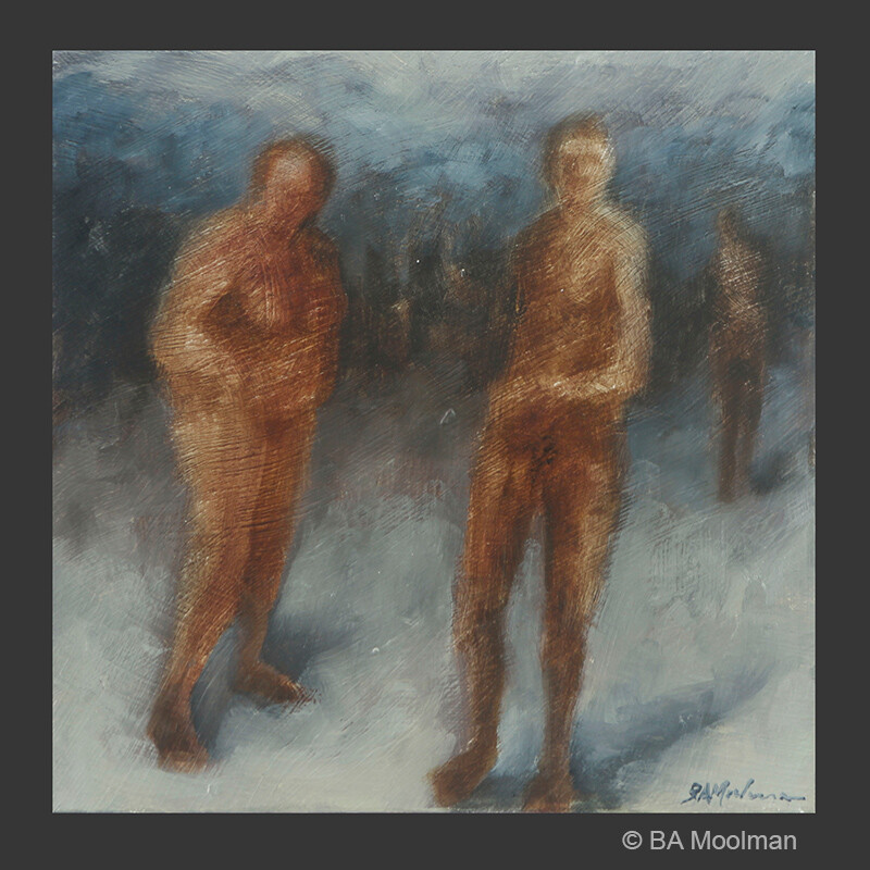 <b> Human Gestures No. 05</b> Human Gestures No. 05, a BA Moolman Painting.