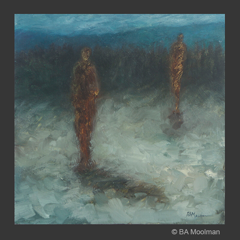 <b> Human Gestures No. 07</b> Human Gestures No. 07, a BA Moolman Painting.