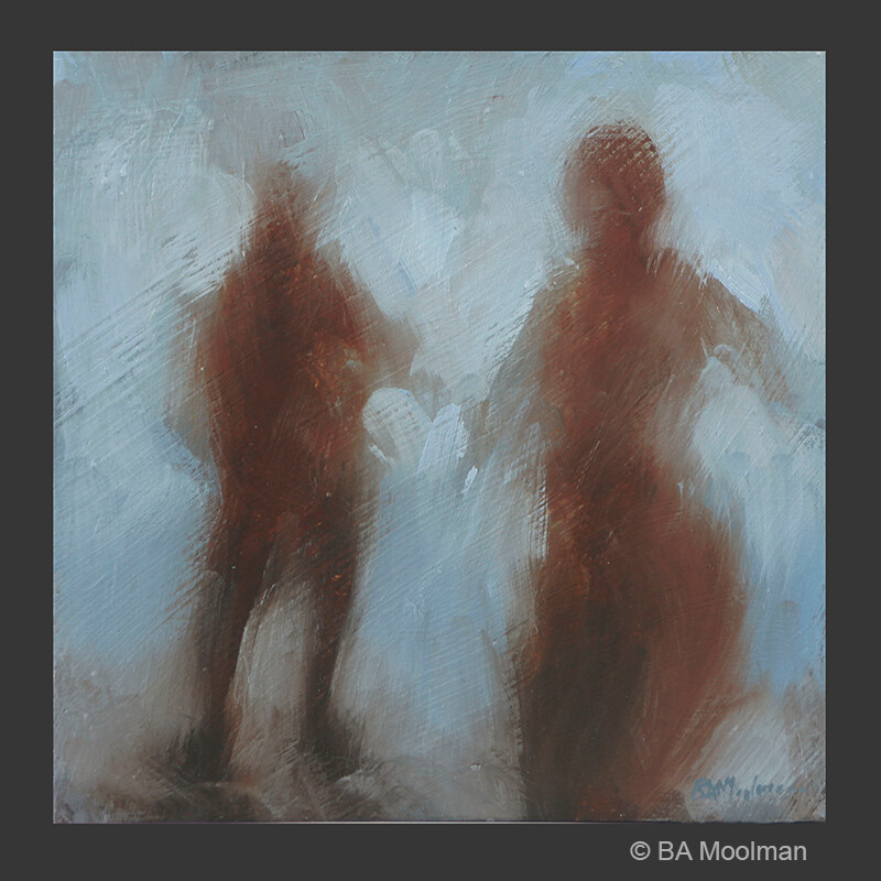 <b> Human Gestures No. 09</b> Human Gestures No. 09, a BA Moolman Painting.