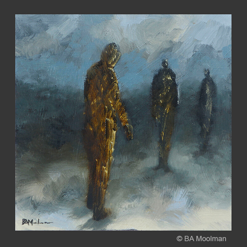 <b> Human Gestures No. 10</b> Human Gestures No. 10, a BA Moolman Painting.