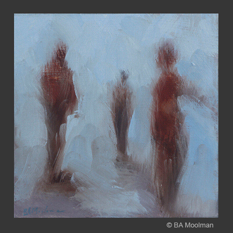 <b> Human Gestures No. 11</b> Human Gestures No. 11, a BA Moolman Painting.