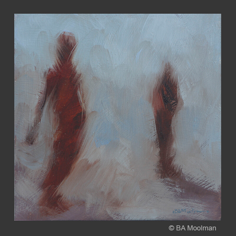 <b> Human Gestures No. 12</b> Human Gestures No. 12, a BA Moolman Painting.