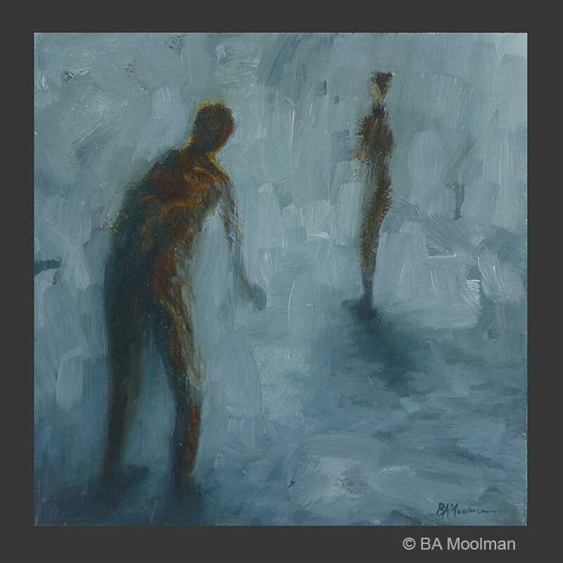 <b> Human Gestures No. 18</b> Human Gestures No. 18, a BA Moolman Painting.