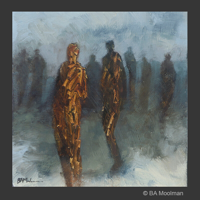 <b> Human Gestures No. 24</b> Human Gestures No. 24, a BA Moolman Painting.