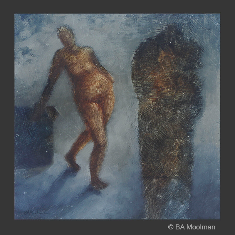 <b> Human Gestures No. 28</b> Human Gestures No. 28, a BA Moolman Painting.