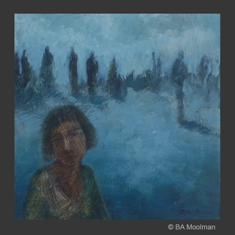 <b> Human Gestures No. 33</b> Human Gestures No. 33, a BA Moolman Painting.