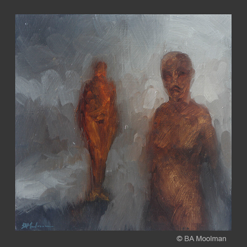 <b> Human Gestures No. 35</b> Human Gestures No. 35, a BA Moolman Painting.