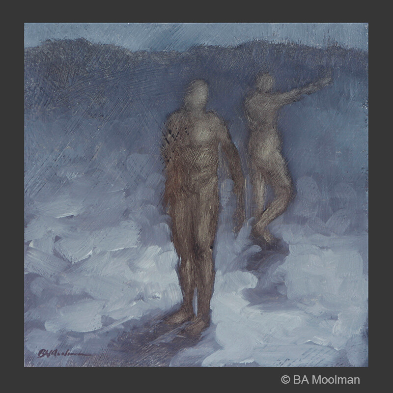 <b> Human Gestures No. 36</b> Human Gestures No. 36, a BA Moolman Painting.