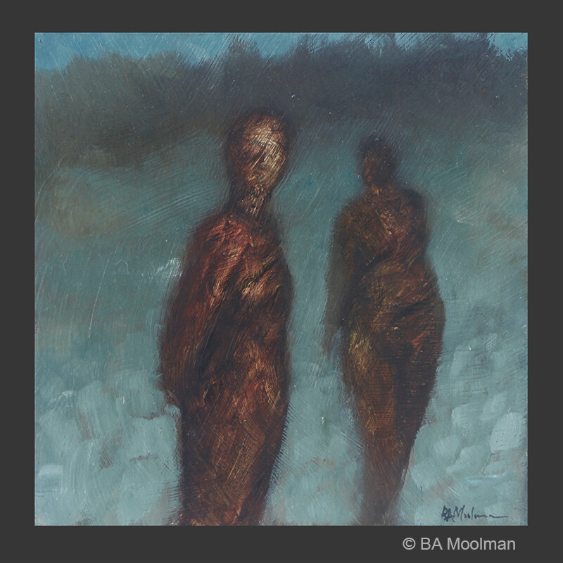 <b> Human Gestures No. 41</b> Human Gestures No. 41, a BA Moolman Painting.