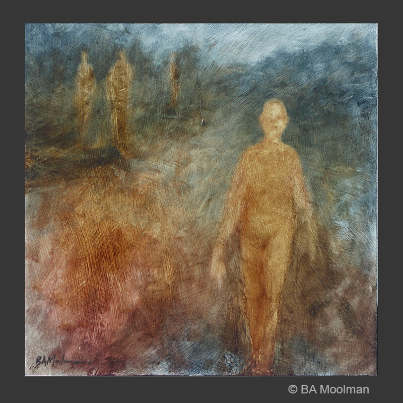 <b> Human Gestures No. 50</b> Human Gestures No. 50, a BA Moolman Painting.