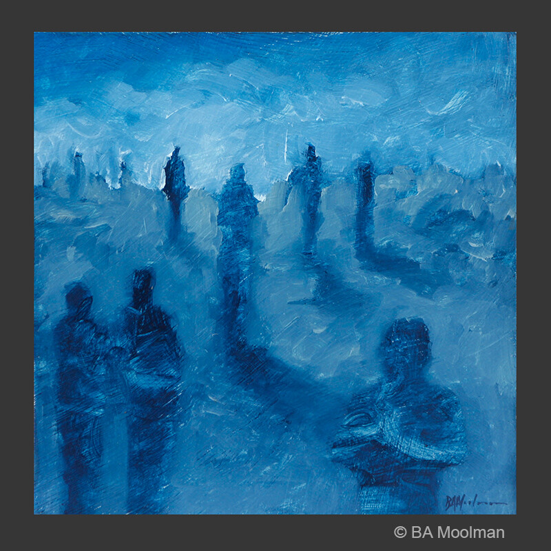 <b> Human Gestures No. 55</b> Human Gestures No. 55, a BA Moolman Painting.