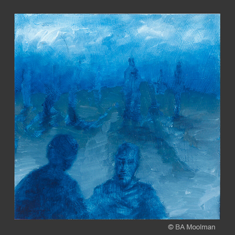 <b> Human Gestures No. 56</b> Human Gestures No. 56, a BA Moolman Painting.