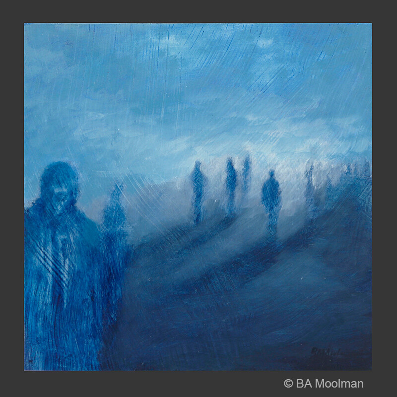 <b> Human Gestures No. 57</b> Human Gestures No. 57, a BA Moolman Painting.