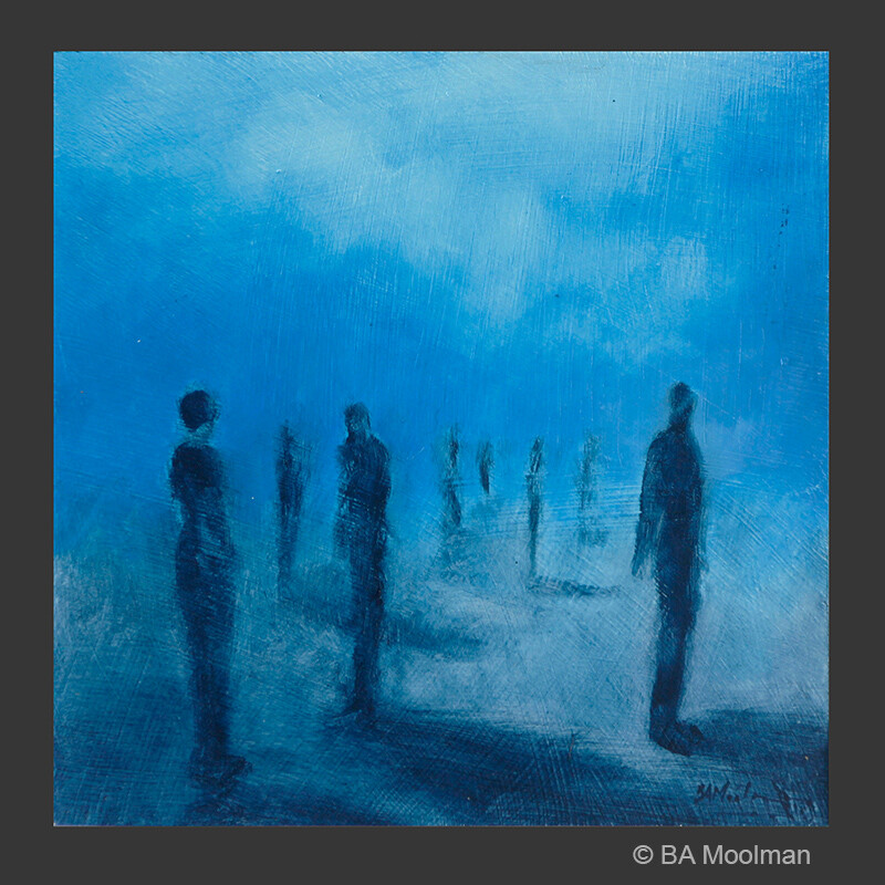 <b> Human Gestures No. 58</b> Human Gestures No. 58, a BA Moolman Painting.