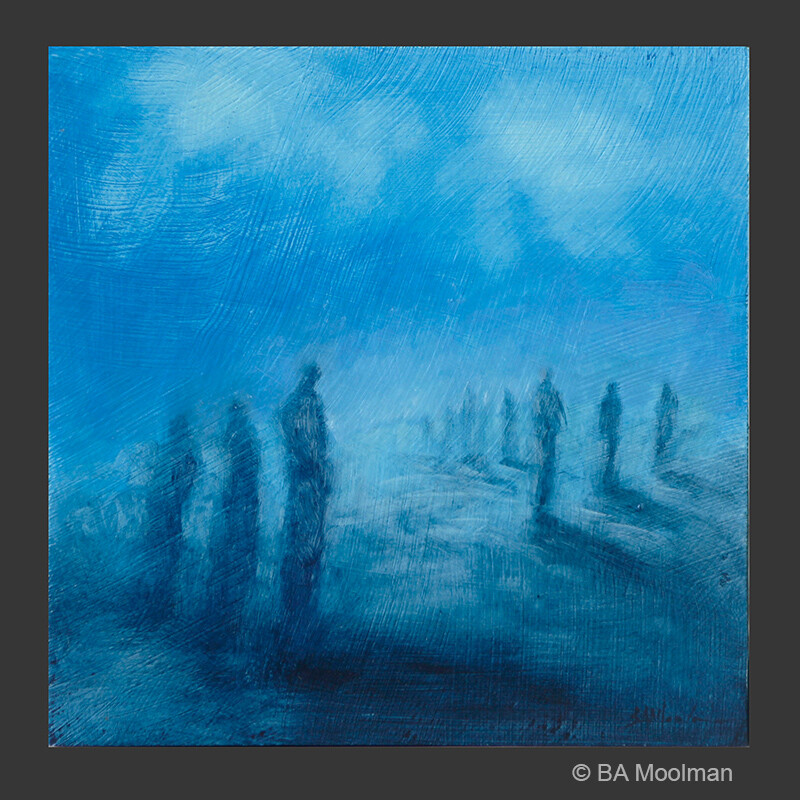 <b> Human Gestures No. 59</b> Human Gestures No. 59, a BA Moolman Painting.