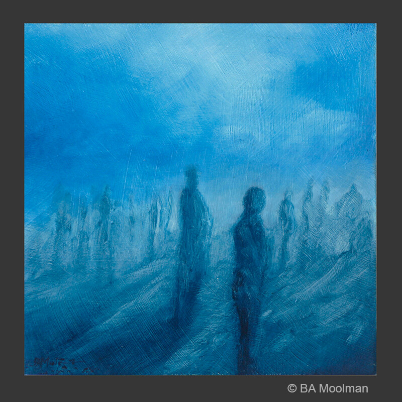 <b> Human Gestures No. 61</b> Human Gestures No. 61, a BA Moolman Painting.
