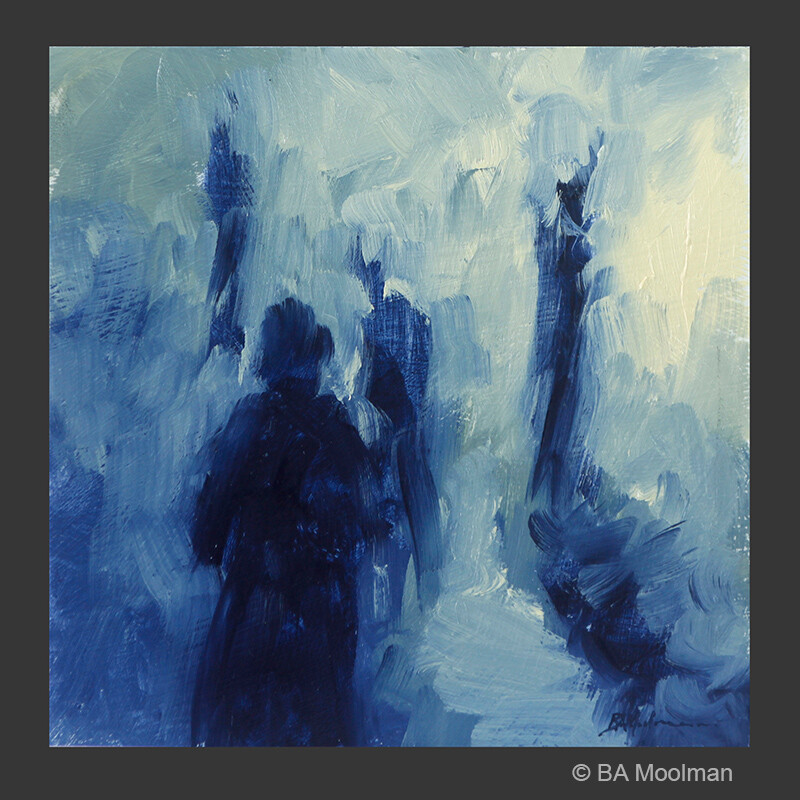 <b> Human Gestures No. 62</b> Human Gestures No. 62, a BA Moolman Painting.
