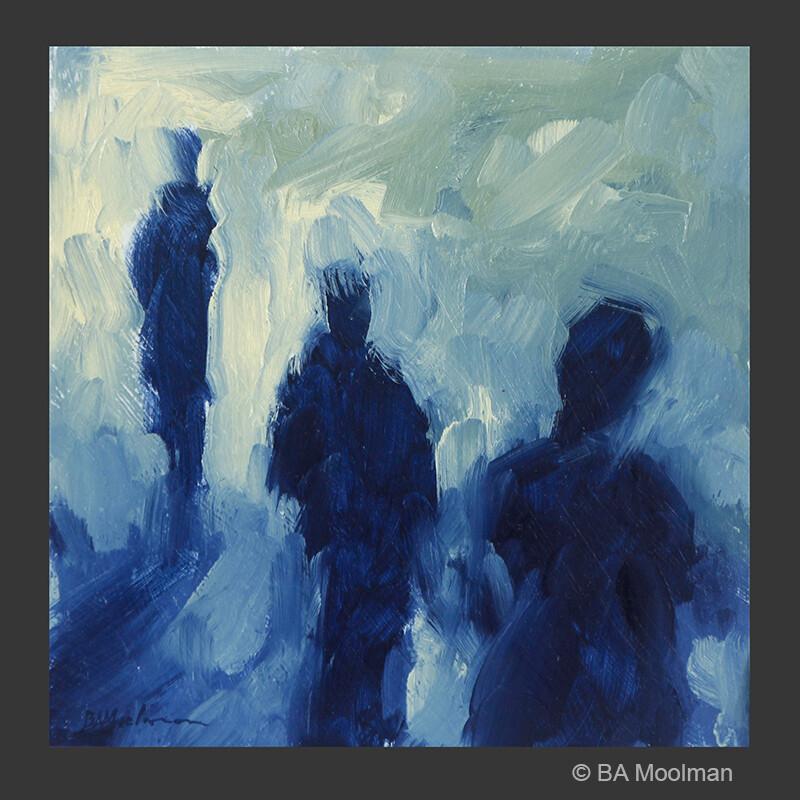 <b> Human Gestures No. 67</b> Human Gestures No. 67, a BA Moolman Painting.