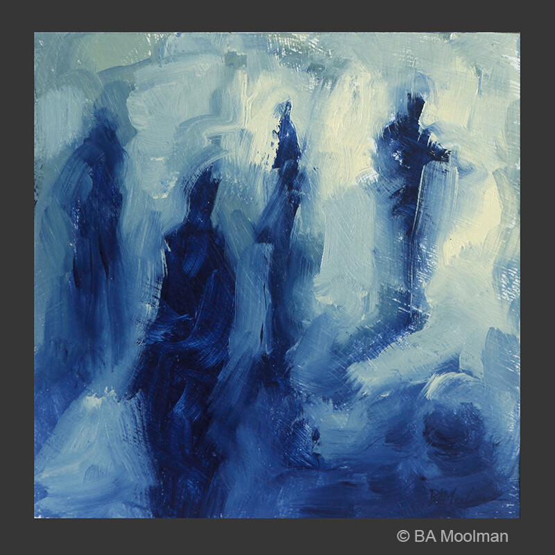 <b> Human Gestures No. 68</b> Human Gestures No. 68, a BA Moolman Painting.