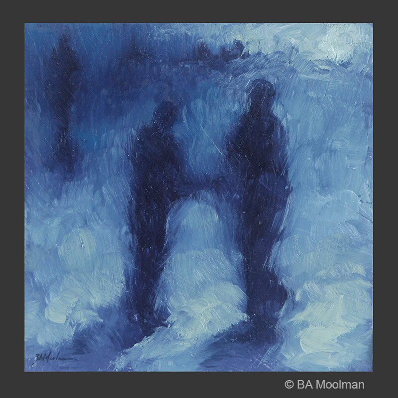 <b> Human Gestures No. 69</b> Human Gestures No. 69, a BA Moolman Painting.