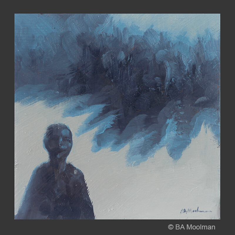 <b> Human Gestures No. 78</b> Human Gestures No. 78, a BA Moolman Painting.