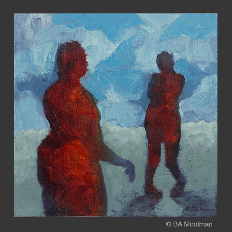 <b> Human Gestures No. 79</b> Human Gestures No. 79, a BA Moolman Painting.