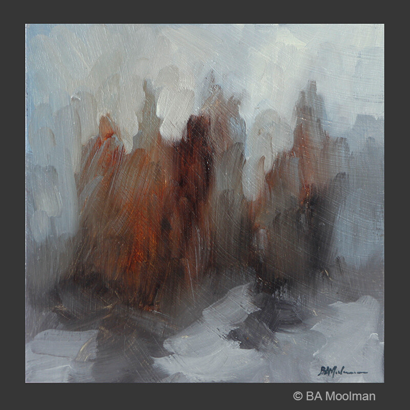 <b> Human Gestures No. 82</b> Human Gestures No. 82, a BA Moolman Painting.